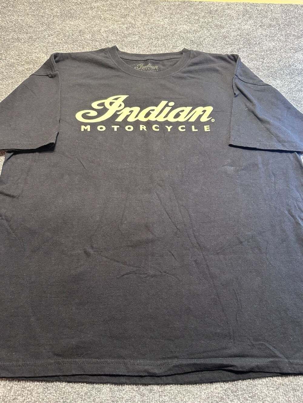 Indian Motorcycle Allentown Pennsylvania Graphic T-Shirt XL Biker Grunge Street